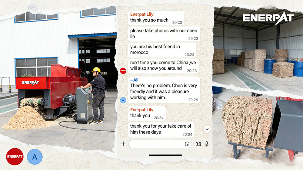 Wood Shaving Production Line with Bagging System Wood Shaving Production Line with Bagging System