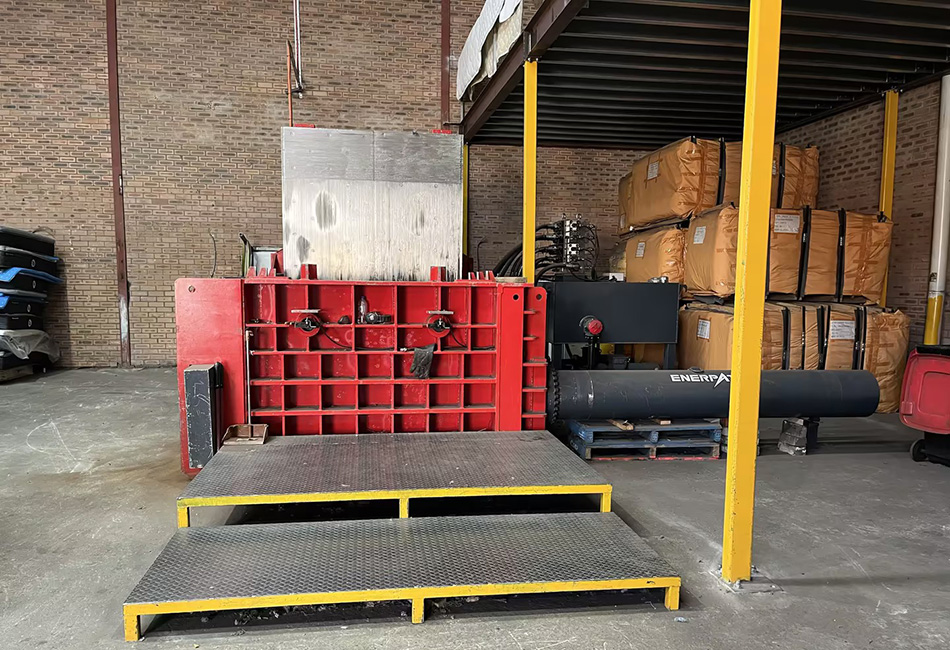 ENERPAT Tin Can Baler Machine