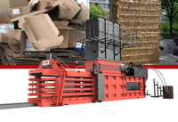 ENERPAT Hydraulic Corrugated Baler Machine Manufacturer