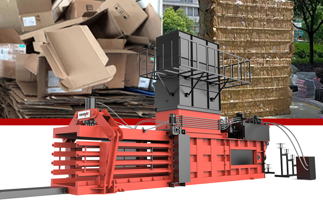ENERPAT Hydraulic Corrugated Baler Machine Manufacturer