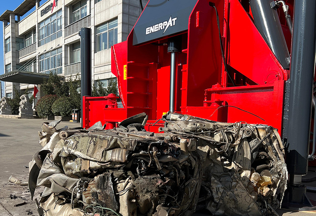 Car Baler Scrap Metal Baling Machine
