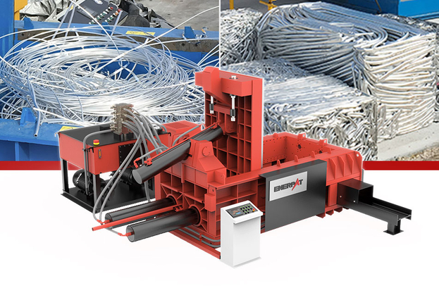 ENERPAT AMB-L2520-315 Scrap Metal Baling Press Manufacturer