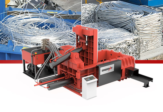 ENERPAT AMB-L2520-315 Scrap Metal Baling Press Manufacturer