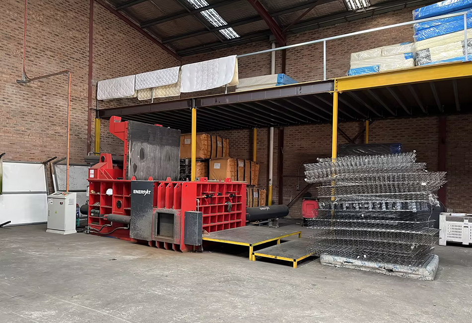 Metal Scrap Baling Press