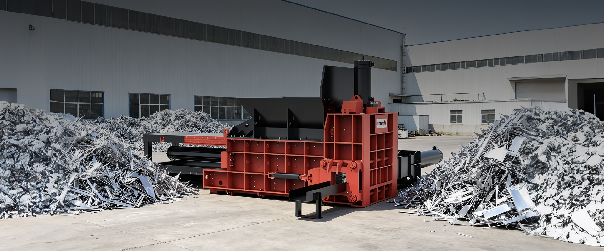 Triple Compression Metal Baler