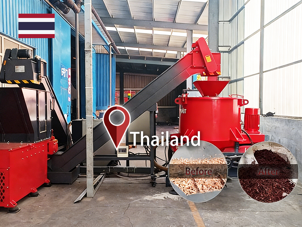 Thailand: ENERPAT ED400 & ED800 Metal Chip Wringer Centrifuge Installed