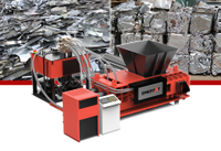 ENERPAT Steel Punching Scrap baler Machine Baling Scrap Metal