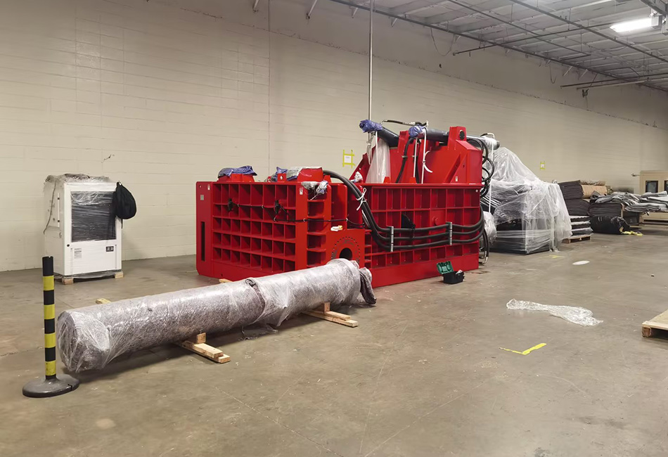 ENERPAT Metal Scrap Baling Press Machine