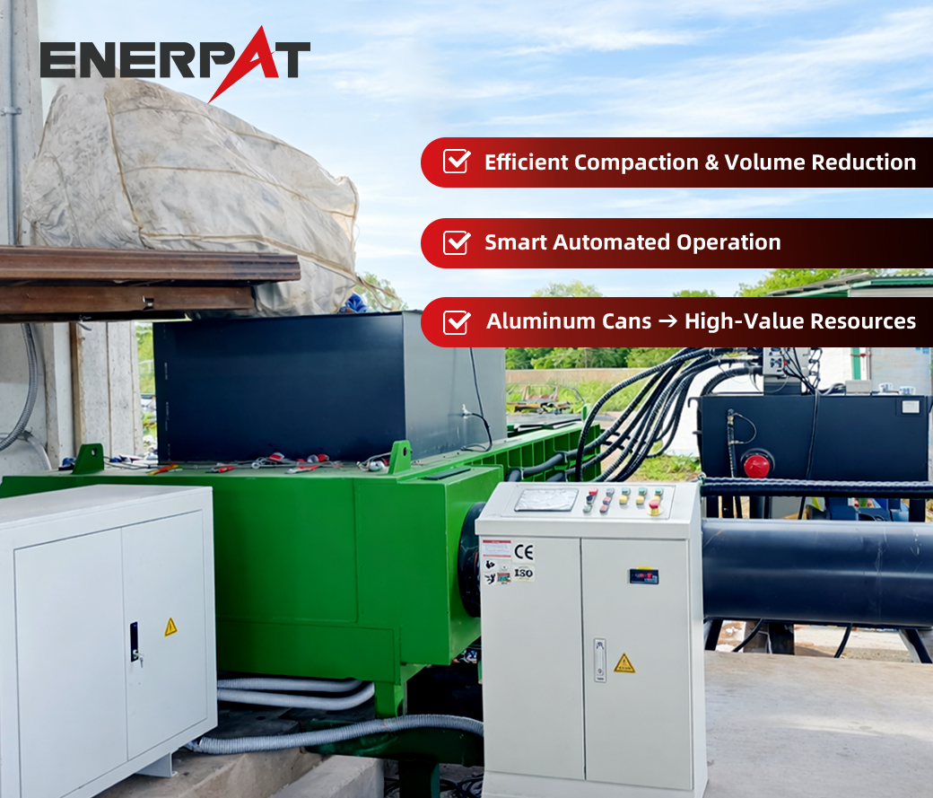 Aluminum Can Compactor Machine