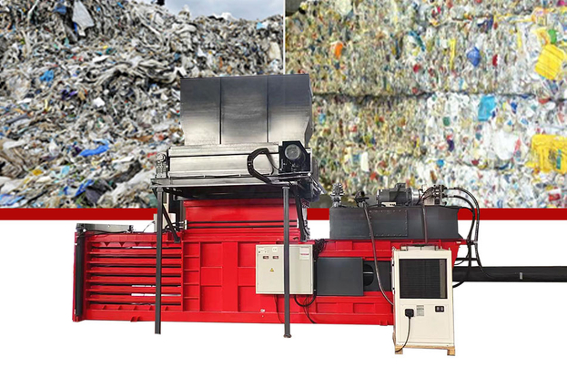 ENERPAT Horizontal Cardboard Baler for Sale