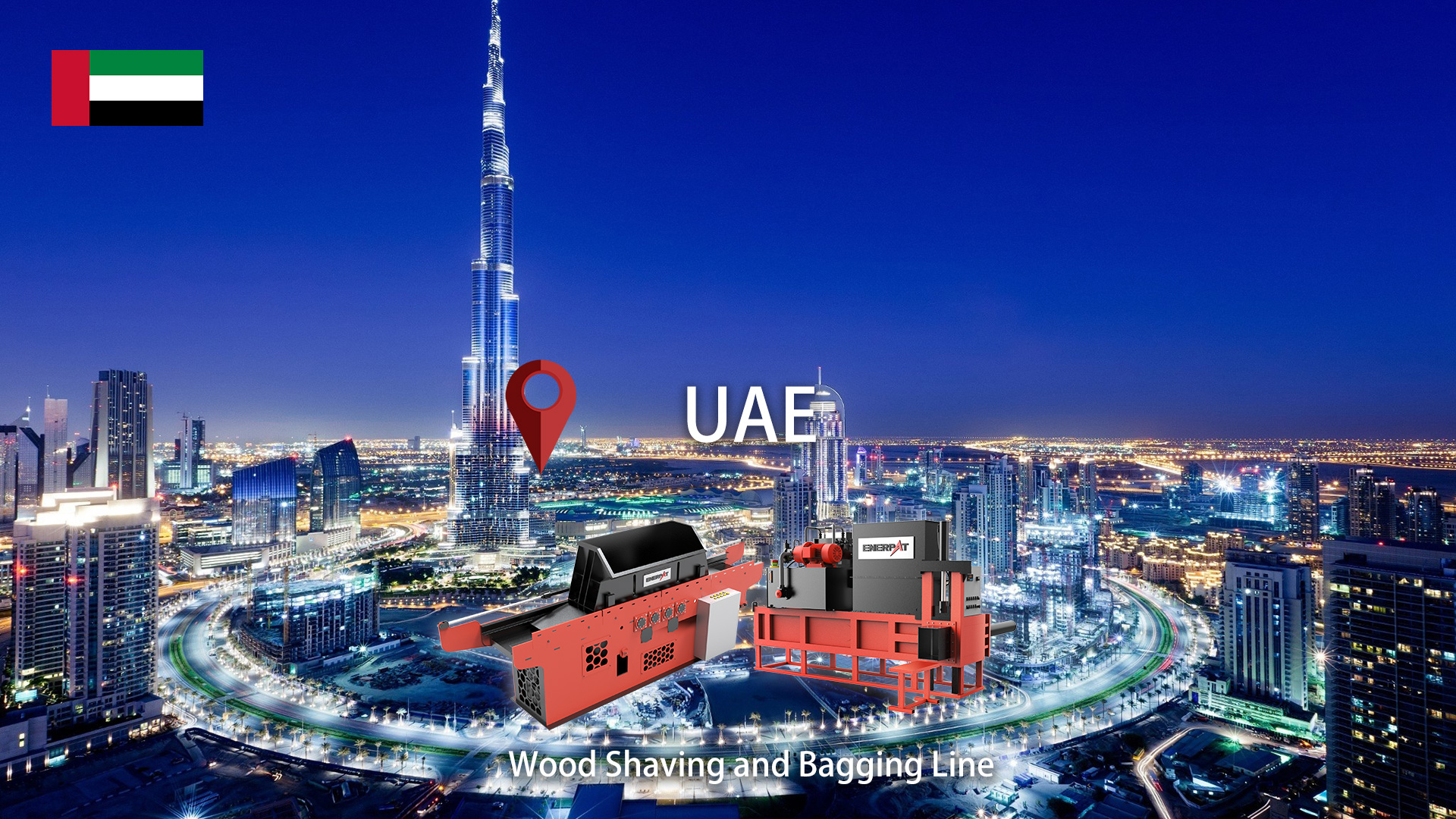 United Arab Emirates: ENERPAT Animal Bedding Shaving and Bagging Line Installed