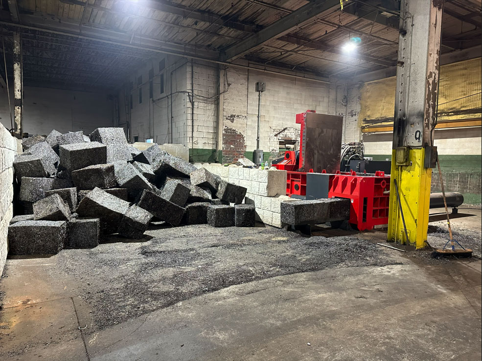 AMB-L2014-250 sheet metal baler