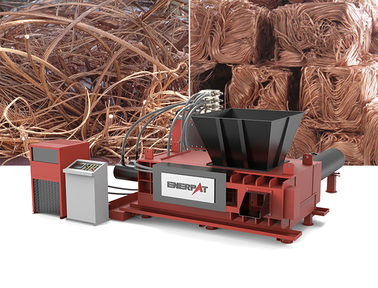 Hopper-Type Copper Scrap Baler (AMB-H Series)