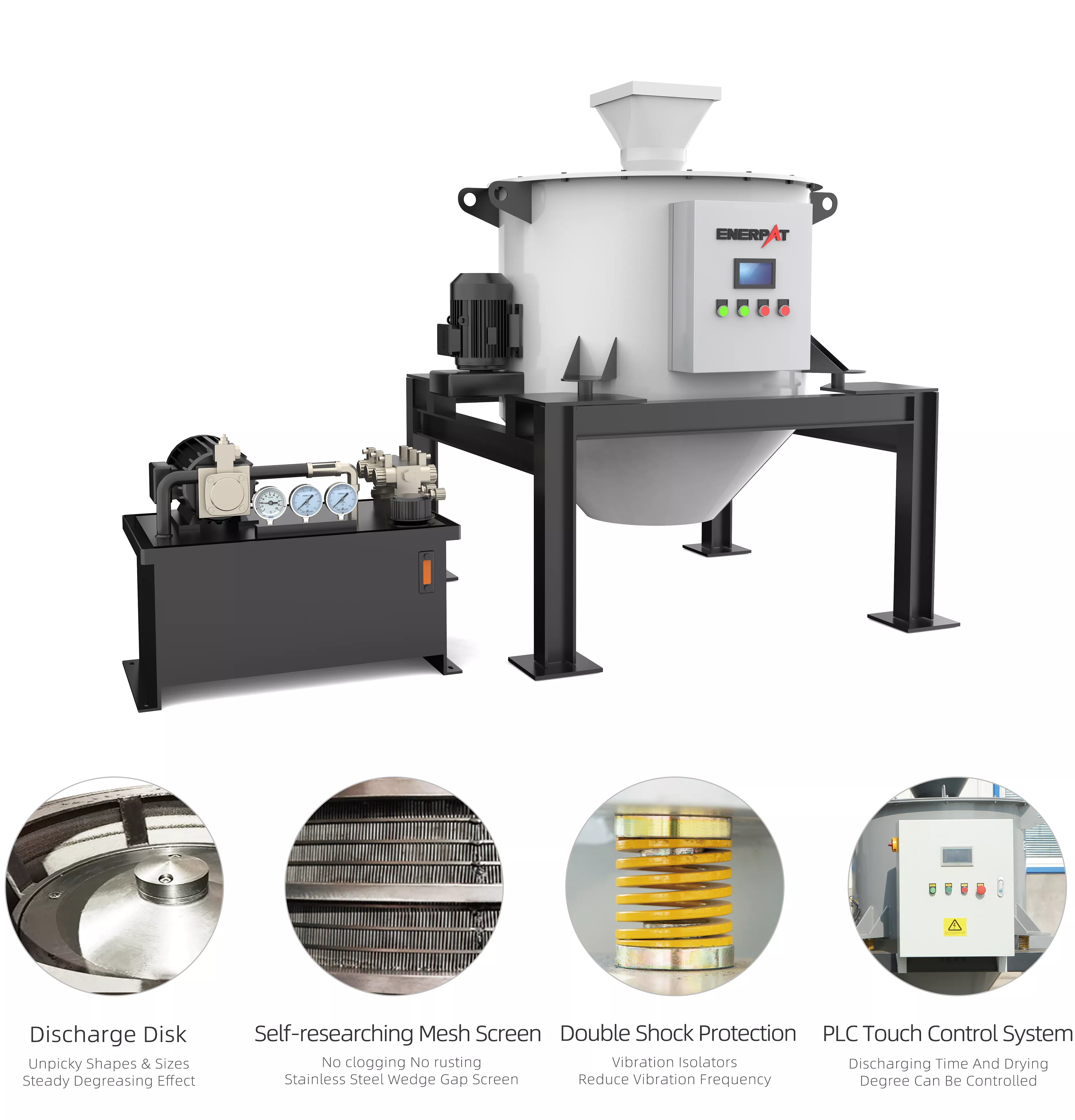 ENERPAT Metal Chip Centrifuge