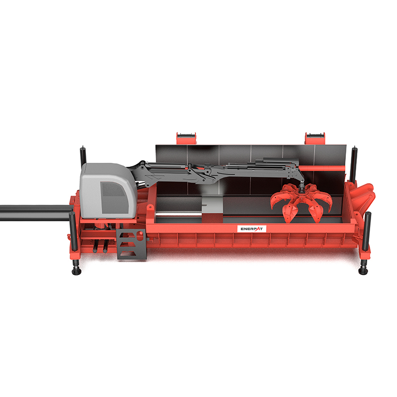 car crusher with grapple