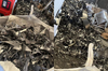 ENERPAT Hopper Feed Scrap Metal Baler for Stainless Steel Stamping Scrap