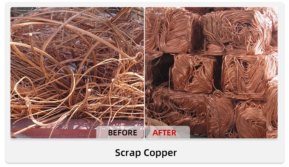 copper scrap processing performance