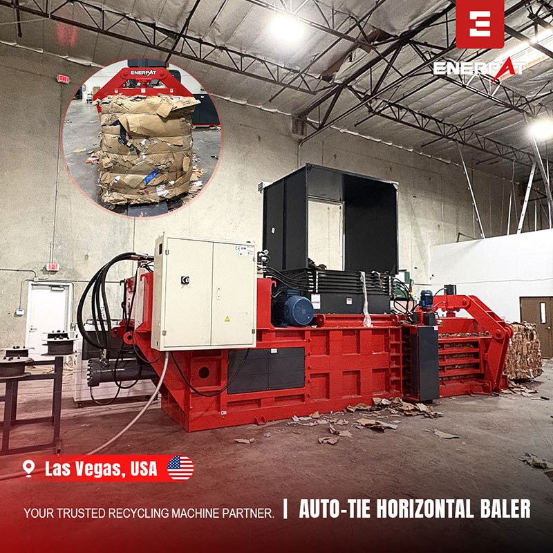 cardboard baler compactor