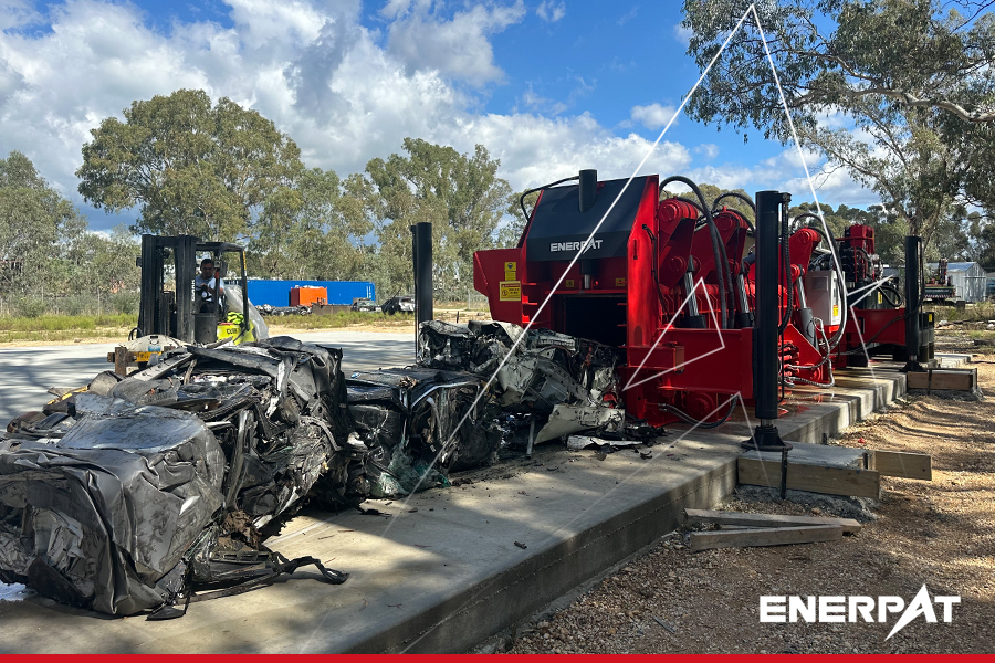 hydraulic car baler