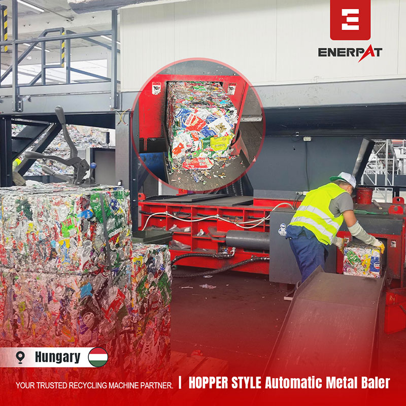 Scrap Metal Baler (AMB-H)&nbsp;1510-160 horizontal model
